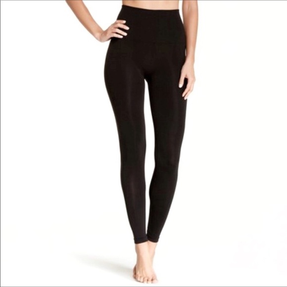 SPANX Takes Off High Waisted Leggings Black Size L - Picture 1 of 8